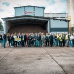 Uczestnicy konferencji podczas wizyty studyjnej w elektrociepłowni Veolia Południe